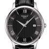 Relojes Tissot | Reloj Tissot Tradition De Piel Negro