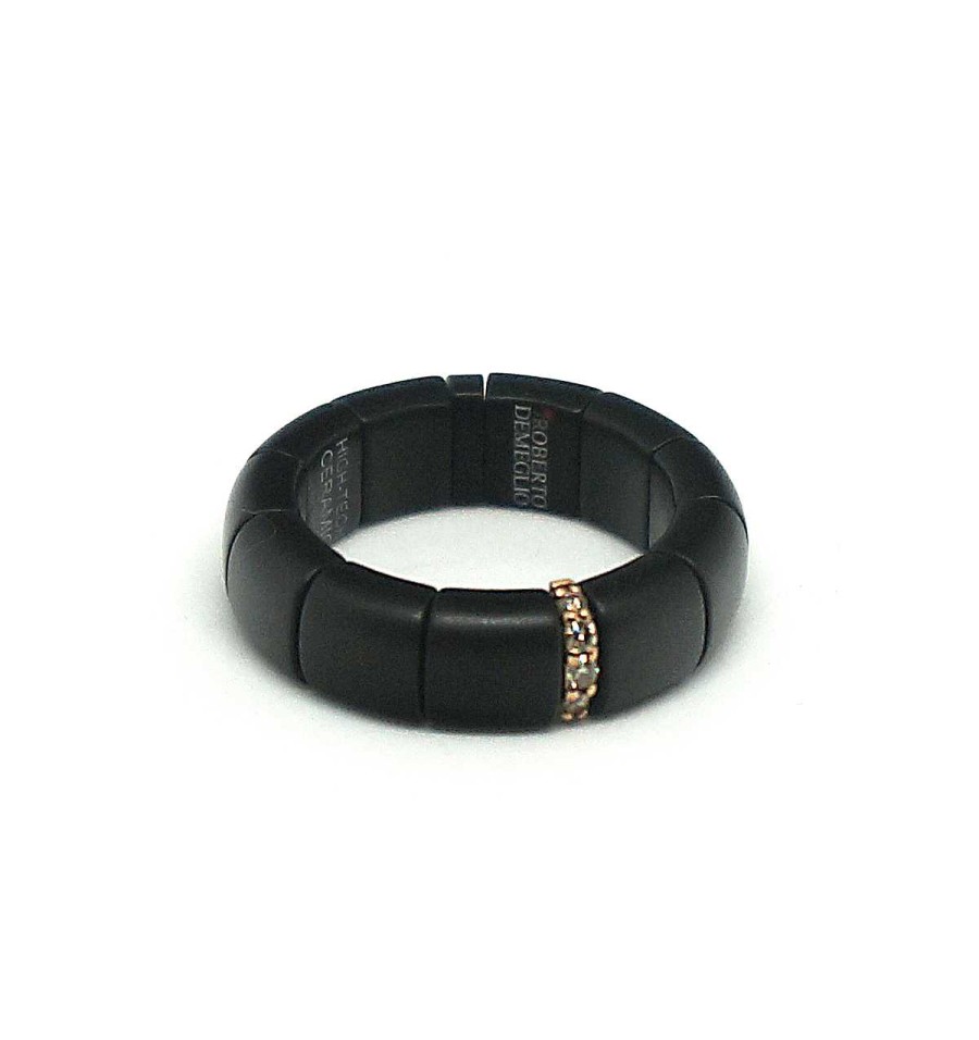 Joyas Roberto Demeglio | Sortija Roberto Demeglio Colecci N Pura Negro