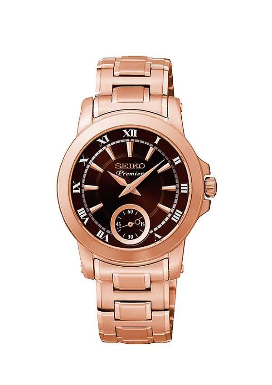 Relojes Seiko | Reloj Seiko Premier De Mujer Dorado Srkz64P1