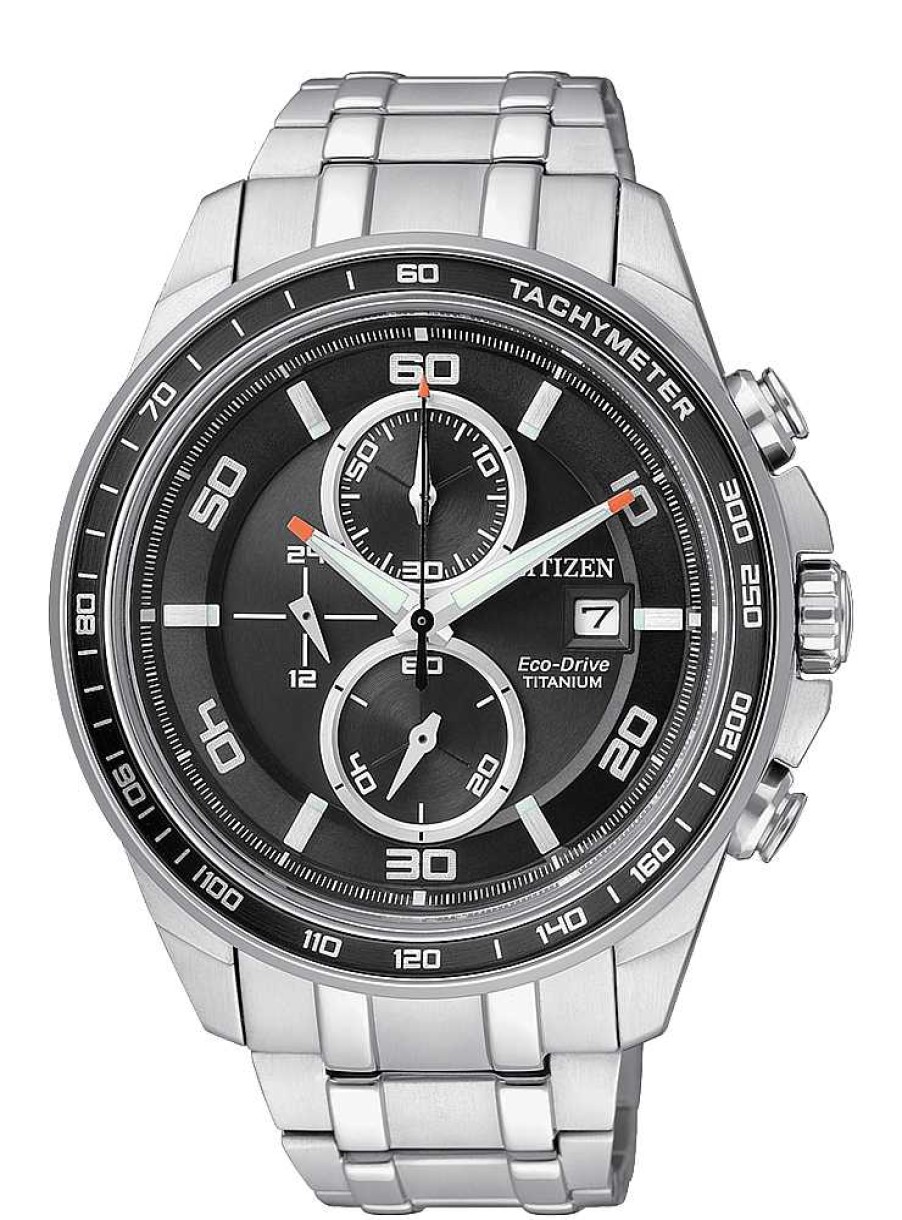 Relojes Citizen | Reloj Citizen Crono Eco Drive Super Titanium Ca0340-55E