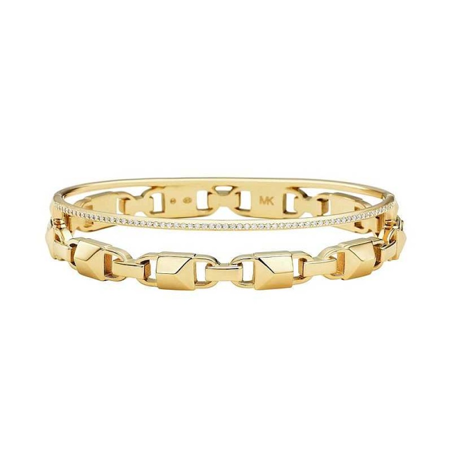 Joyas Michael Kors | Brazalete Michael Kors Halo Bangle Mercer Enlace